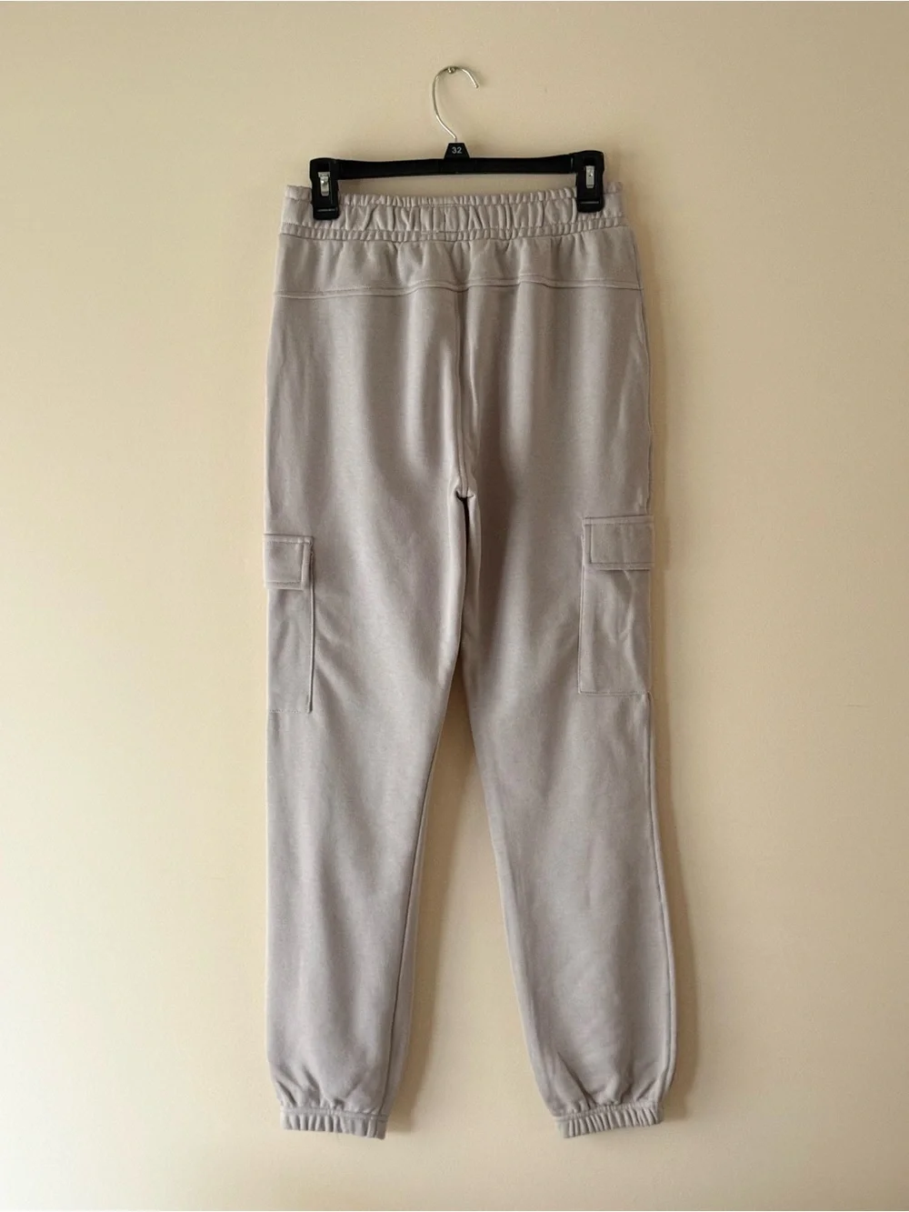 Primark Boys Cargo Joggers/Sweatpants in Stone/Beige, Size 13-14 yrs
